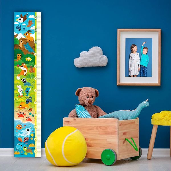 پازل 30 تکه کلمنتونی مدل Measure Me حیوانات و زیستگاه آن ها