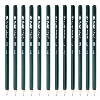مداد مشکی فکتیس مدل Graphite Pencil بسته 12 عددی