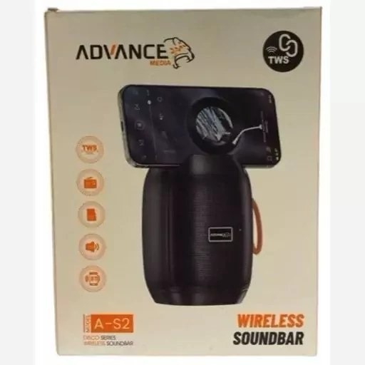 اسپیکر بلوتوثی قابل حمل ادونس مدل A-S2