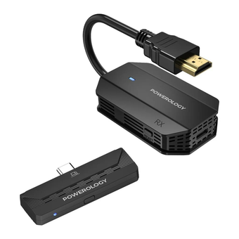 مبدل انتقال تصویر پاورولوژی مدل HDMI Type-C Adapter
