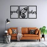 استیکر طرح good vibes مجموعه 3 عددی