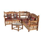 مبل راحتی  چهار نفره شاهان دکور مدل چوپر کد 032-1