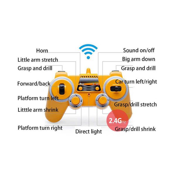 ماشین بازی کنترلی دبل ای مدل بیل مکانیکی کد E568-003