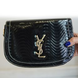 کیف زنانه YSL ورنی مشکی