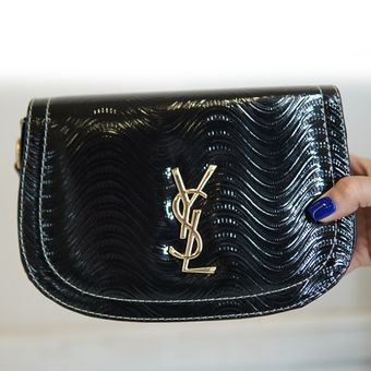 کیف زنانه YSL ورنی مشکی