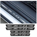 برچسب پارکابی خودرو ایلیدن طرح کربن مدل B0053 مناسب برای جک اس 5 بسته 4 عددی