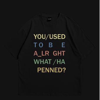 تیشرت راک و متال رادیوهد Radiohead - You used to be alright, what happend?