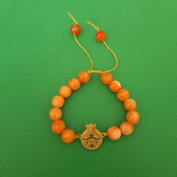 دستبند دخترانه مدل انار دونه دار