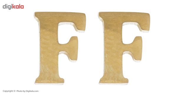 گوشواره میخی مارنا گالری حرف F