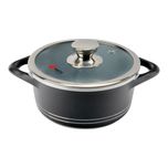 سرویس قابلمه و تابه استیل 10 پارچه ام جی اس مدل ایتالیا B کد IB1019