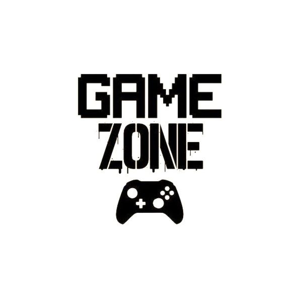 استیکر طرح Game Zone Controller