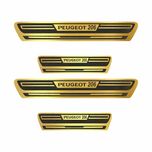 برچسب پارکابی خودرو کد S17 مناسب برای پژو 206 بسته 4 عددی *586