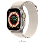 ساعت هوشمند اپل مدل Ultra 49 mm Alpine Loop دارای قابلیت های صفحه نمایش لمسی، کنترل سطح اکسیژن خون، قابلیت مکالمه از طریق بلوتوث