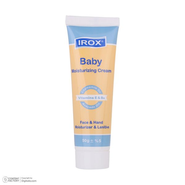 کرم مرطوب کننده بچه ایروکس مدل Moisturising حجم 50 میلی لیتر