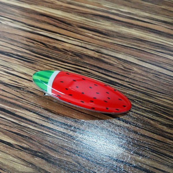 گیره مو زنانه مدل هندوانه کد 02 مجموعه 2 عددی