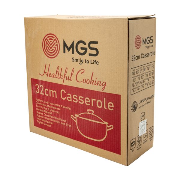 قابلمه گرانیت ام جی اس مدل فورج کد 005 سایز 32