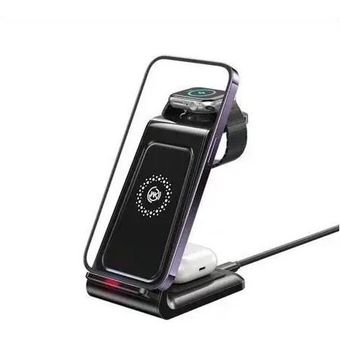 استند وایرلس شارژ سه کاره برند wekome مدل wp-u168