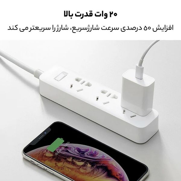 شارژر دیواری شیائومی مدل AD201