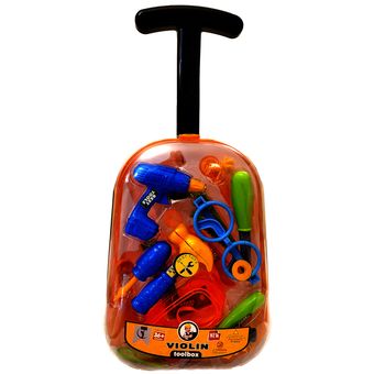 ست اسباب بازی ابزار مدل چمدانی چرخدار