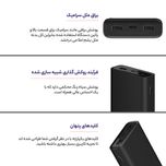 پاوربانک شیائومی مدل PB2050SZM ظرفیت 20000 میلی آمپر ساعت