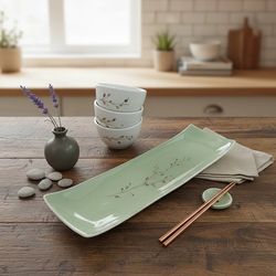 اردو خوری سرامیکی طرح گل سها