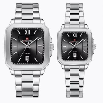 ست ساعت مچی عقربه‌ای  زنانه و مردانه نیوی فورس مدل NF9239SBS