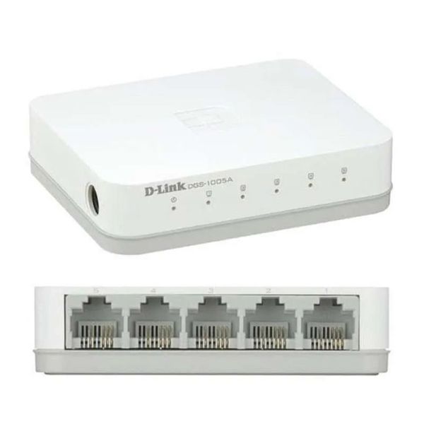 سوییچ دسکتاپ 5 پورت گیگابیتی دی-لینک مدل DGS-1005A