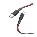 کابل تبدیل USB به MICROUSB  هوکو مدل X69 ANTI-WINDING طول 1 متر