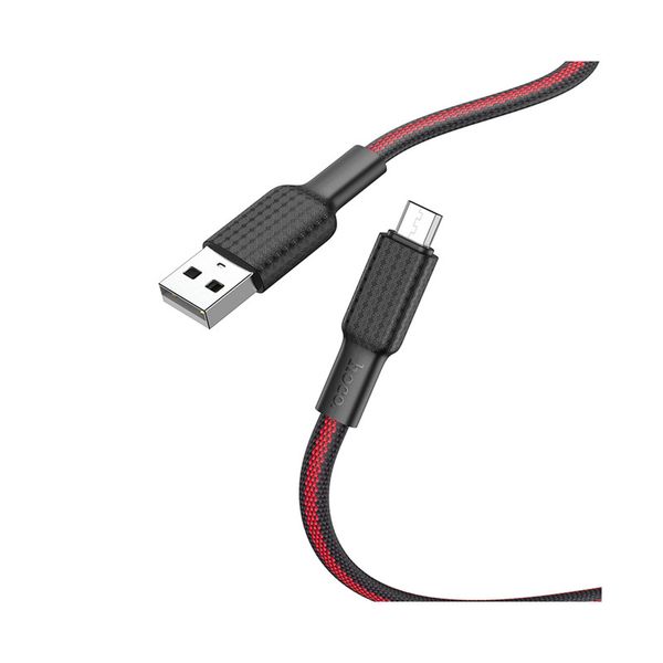 کابل تبدیل USB به MICROUSB  هوکو مدل X69 ANTI-WINDING طول 1 متر