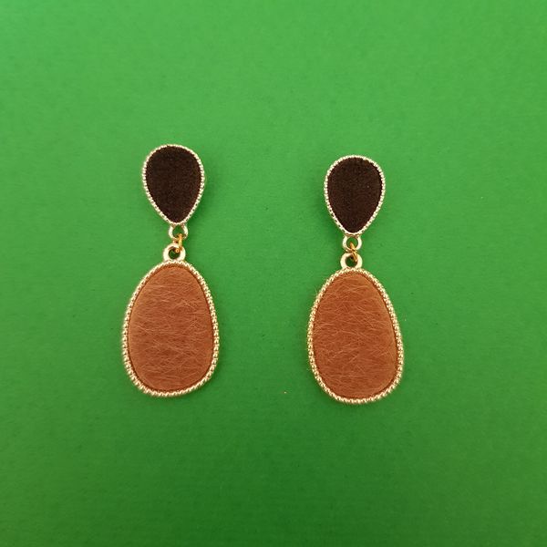 گوشواره زنانه مدل بیضی 05