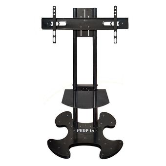 پایه تلویزیون ایستاده پروپ 32 تا 65 اینچ پایه ترولی و سمیناری و نمایشگاهی