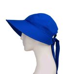 کلاه زنانه آفتابگیر مدل MDSS-CH1285 رنگ آبی