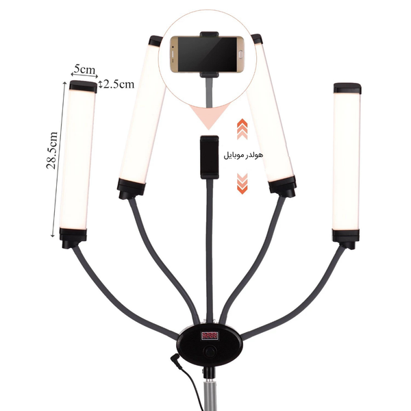 نور ثابت ال ای دی Yidoblo FX-800 II
