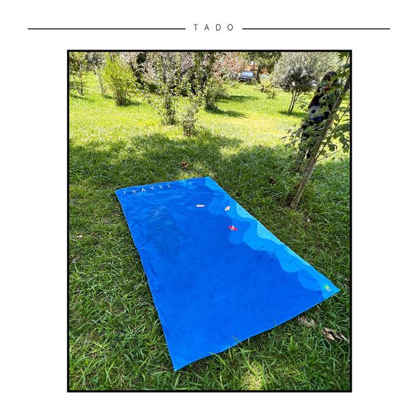 زیر انداز سفری تادو طرح ساحل مدل ZR05