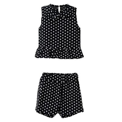 ست تاپ و شلوارک راحتی نوزادی مدل MDSS-CH2419