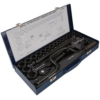 مجموعه 24 عددی آچار بکس مستر تولز مدل AS424MVT