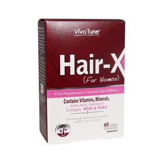مکمل غذایی تقویت و حفظ سلامت مو بانوان ویوا تون مدل Hair-X با کلاژن هیدرولیز شده، ویتامین‌ها، آمینو اسید، بیوتین، روی، سلنی*941