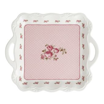 سینی دسته‌دار آنجلا مدل ZP-494 سایز 26x23 سانتی متر