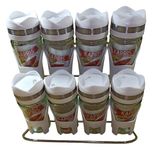 ست جا ادویه 8 پارچه کاپریس مدل فلورا کد WGW8