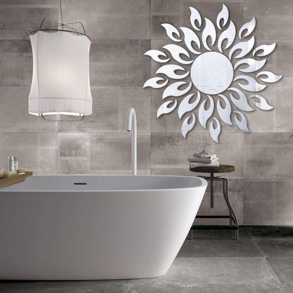 آینه پلکسی گلس مدل خورشید بسته 29 عددی