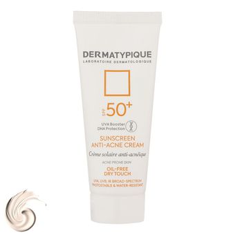 کرم ضدآفتاب درماتیپیک مدل Anti -acne، حجم 40 میلی‌لیتر