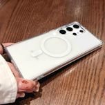 کاور کلار کیس مدل مگ سیف دار مناسب برای گوشی موبایل سامسونگ Samsung Galaxy S25 Ultra