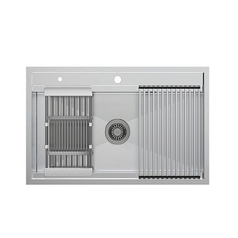سینک ظرفشویی استیل زرتوس مدل ZSW101 توکار