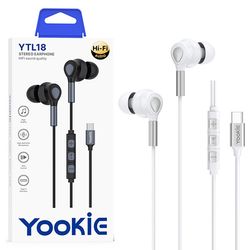 هندزفری تایپ سی یوکی Yookie YTL18