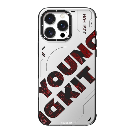قاب iphone 16Pro برند یانگ کیت مدل futuristic and digital کد 3