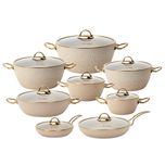 سرویس پخت و پز 16 پارچه ام جی اس کد 800313