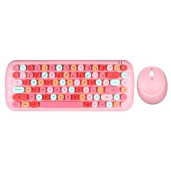 کیبورد و ماوس بی سیم مافی مدل CANDY