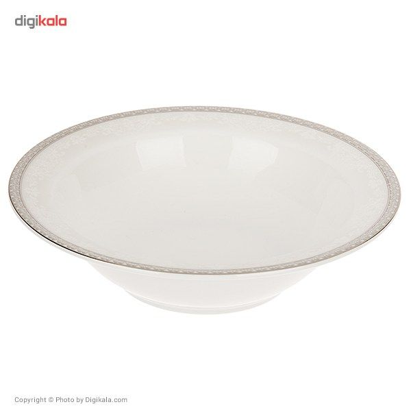 سرویس غذاخوری 102 پارچه چینی زرین ایران سری ایتالیا اف مدل Riva درجه یک