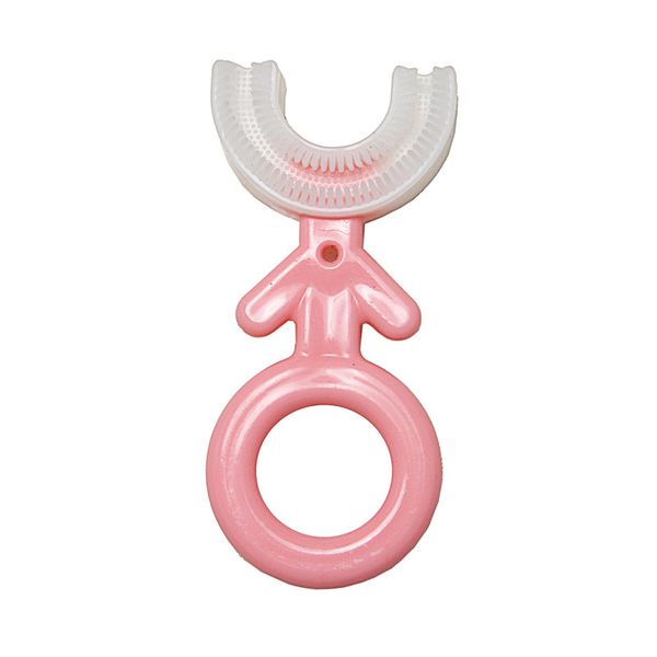 مسواک کودک مدل سیلیکونی برس نرم چرخشی کد 02