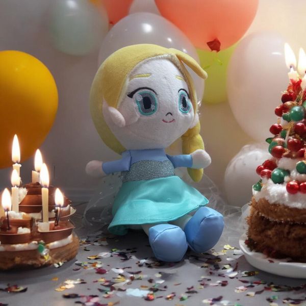 عروسک مدل دختر مو بلند ارتفاع 34 سانتی متر